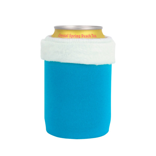 Light Blue Christmas Stubby Coolers